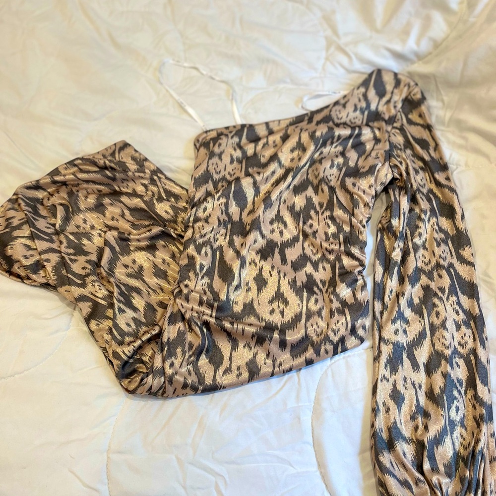 B.darling one shoulder ruched dress for sale